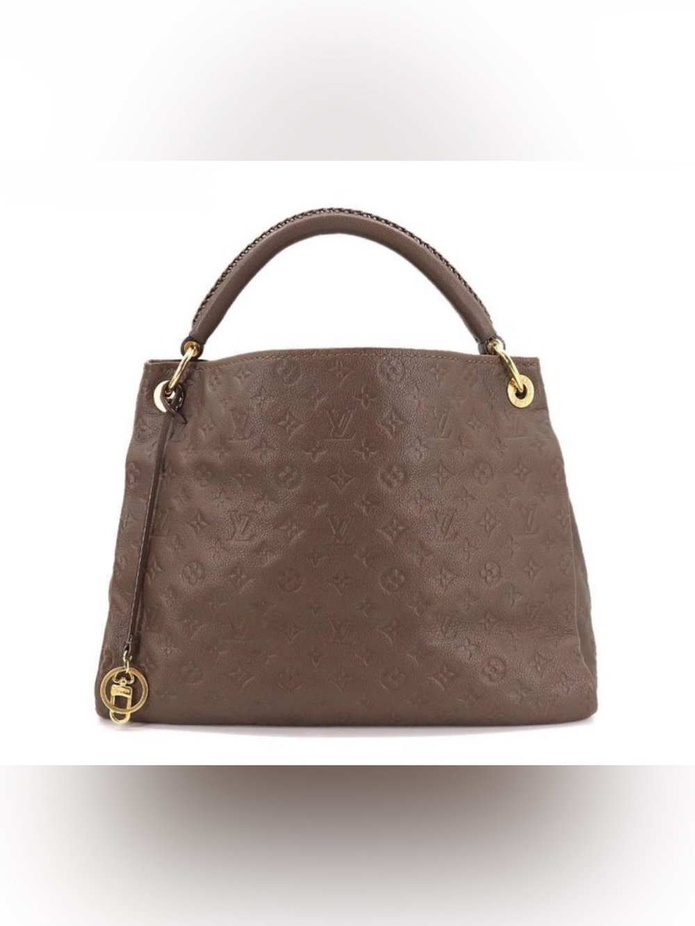 Louis Vuitton Artsy Monogram-Embossed Leather Bag